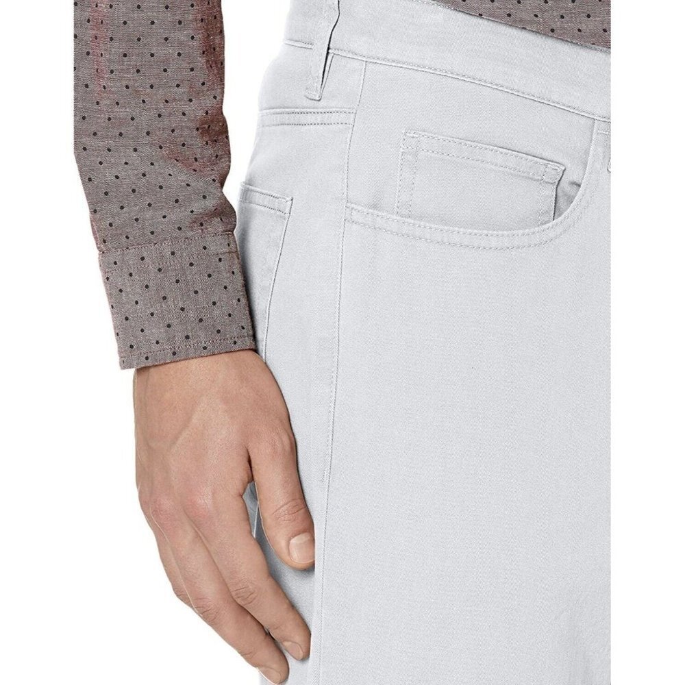Goodthreads Men's Straight-Fit 5Pocket Comfort Stretch Chino Pant Grey 30W/30L - Picture 4 of 4